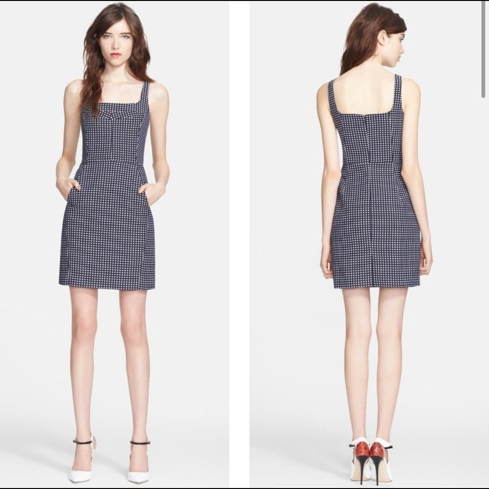 Nordstrom McGinn Cora Structured Polka Dot dress